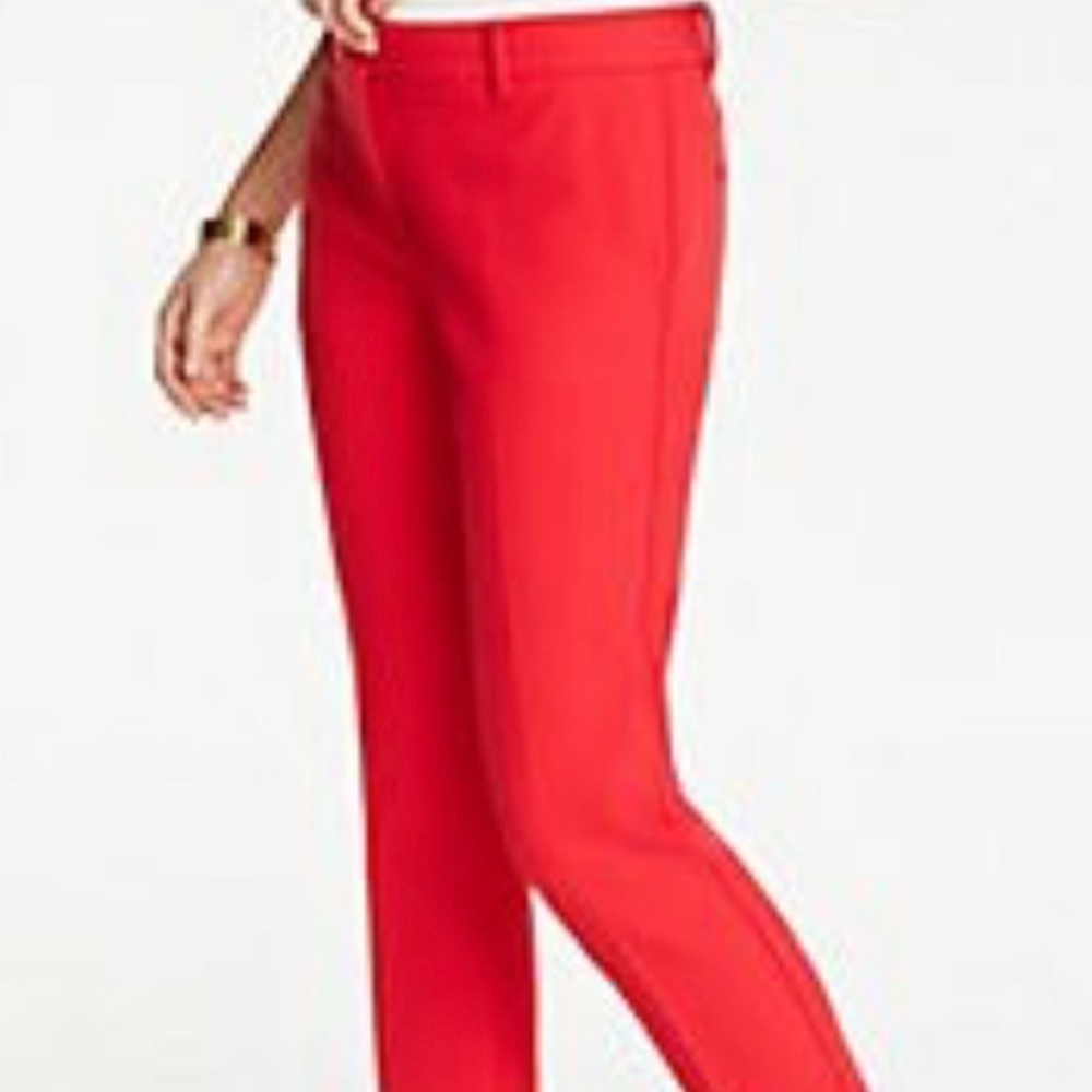 NWOT Ann Taylor Red Dress Pants